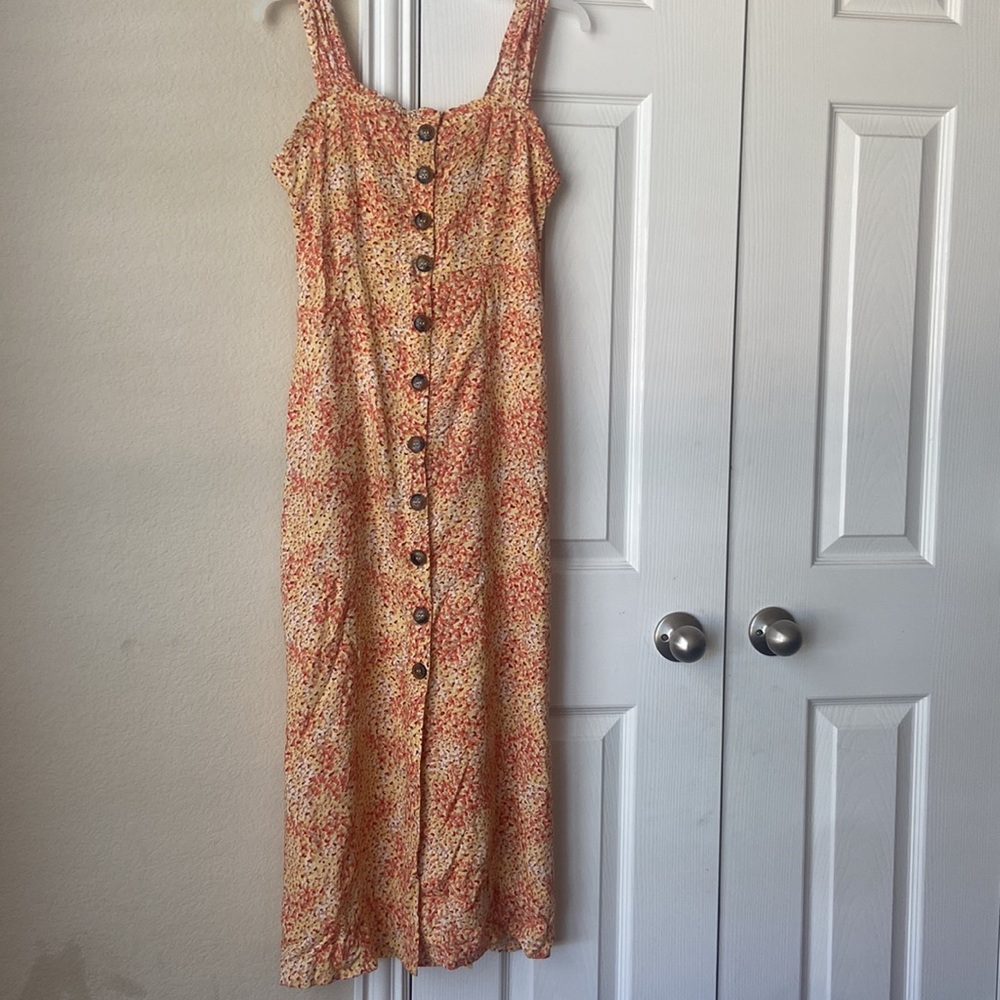 Japna Floral Midi Dress